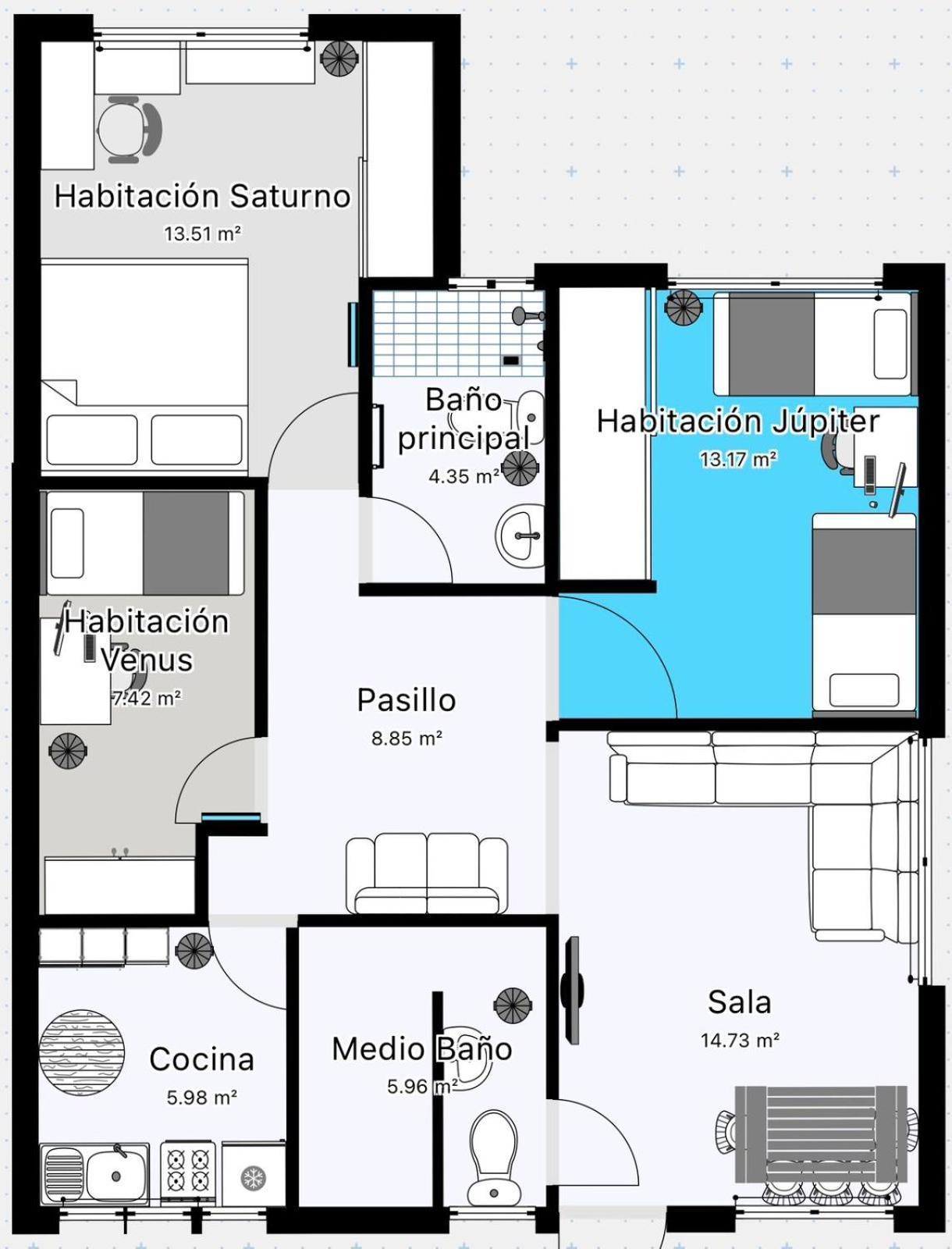 A Habitaciones Bmr Mexico City Exterior photo